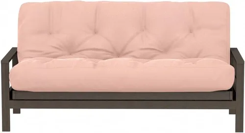Vista 30 de Royal Sleep Products by The Futon Factory - Colchón futón de espuma de 8 pulgadas, tela negra sólida, tamaño Twin, espumas certificadas CertiPUR