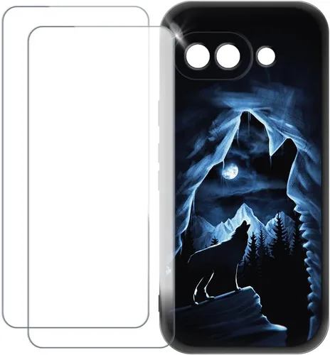 Vista 8 de Screen Protector and Case for Pixel 9A 5G - Angry Panda