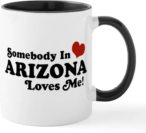 Vista 38 de CafePress ARIZONA Mugs Taza de café de cerámica de 11 oz (11.0 fl oz)