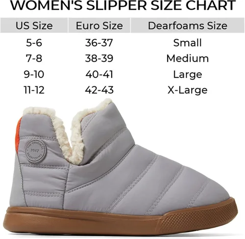 Vista 5 de Dearfoams Dara - Pantuflas deportivas de nailon para mujer