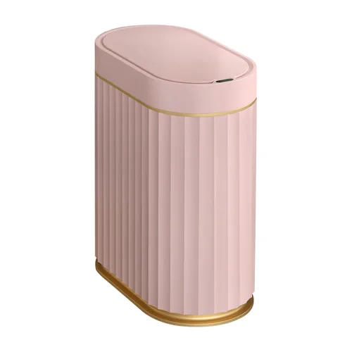 Vista 15 de ELPHECO Bote de basura con sensor de 2 galones, resistente al agua IPX5 con sensor de movimiento, cubo de basura automático para baño, oficina, Beige