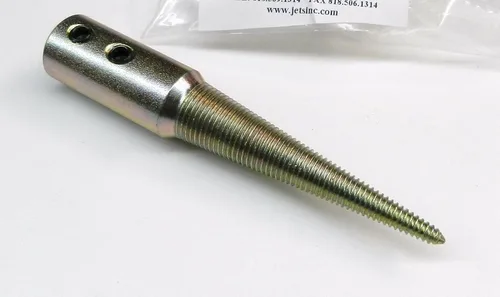 Vista 5 de Husillo cónico 1/4 "agujero de eje cónico roscado derecho amoladora-amortiguador-motor (E 3)