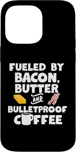 Vista 21 de Bulletproof Coffee Keto Design For Ketogenic Diet Case for iPhone 16
