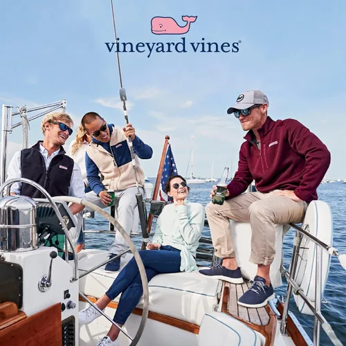 Vista 6 de vineyard vines Pantalón chino Breaker para hombre con corte ajustado