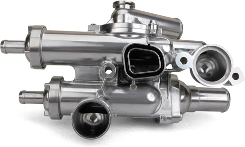 Vista 6 de Conjunto de carcasa de termostato de aluminio compatible con vehículo Dodge Jeep Chrysler - 200 Sebring Avenger Caliber Journey Compass Patriot 1.8L