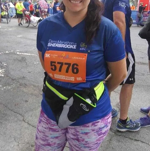 Vista 4 de AiRunTech Cinturón de Hidratación para Correr con Soporte para Botella de Agua, Riñonera para Senderismo para Teléfono y Billetera, Bolsa de Correr