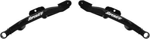 Vista 2 de SuperATV Brazos A traseros inferiores de alta holgura para Can-Am Defender/Max (2016-2019) - Negro