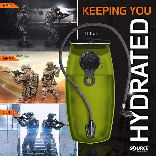 Vista 8 de Source Tactical WXP - Sistema de hidratación y depósito con válvula Storm
