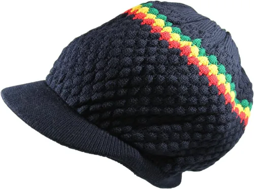 Vista 14 de RW Gorro unisex de algodón Rasta (más colores)