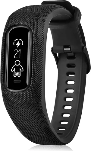 Vista 6 de C2D JOY Correa de TPU compatible con Garmin Vivosmart 4, haz que la banda original rota funcione de nuevo