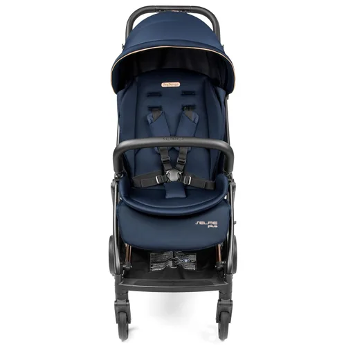 Vista 2 de Peg Perego Selfie Plus - Cochecito ligero y compacto, color azul brillante (azul y cobre)