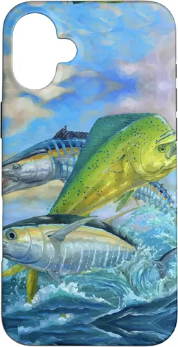 Vista 23 de Lindo Mahi Mahi Pesca Pescado Atún Caso para iPhone 17