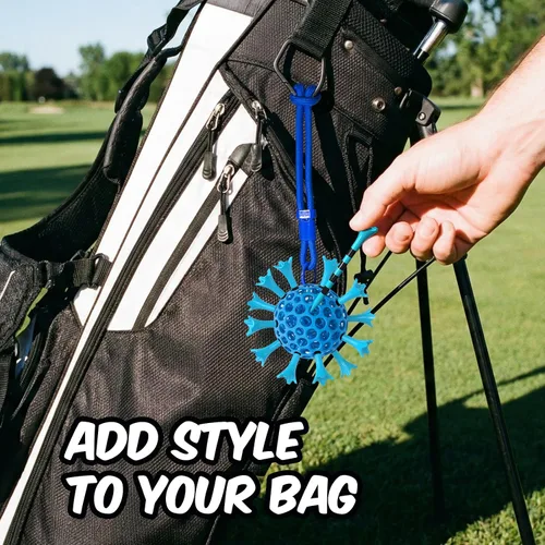 Vista 2 de 60/100 Pack Plastic Golf Tees (2-3/4"or 3-1/4"), Enhanced Durability & Stability, Designed to Reduce Friction and Side Spin