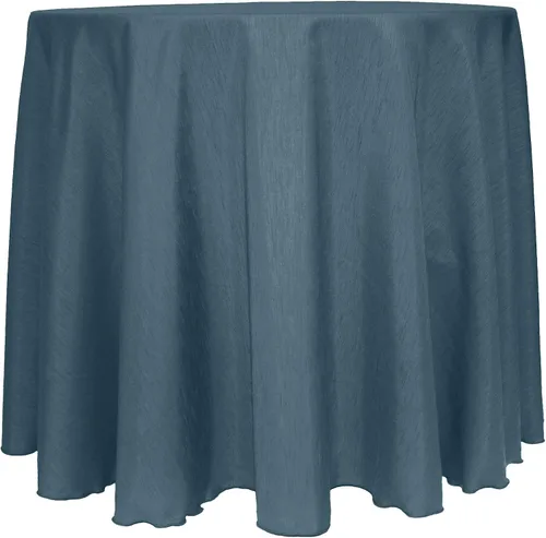 Vista 38 de Mantel reversible de satén Shantung de Ultimate Textile Majestic 96" redondo, Satin, Paquete de 2