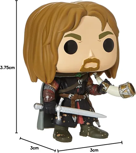 Vista 2 de Funko Pop Movies: El Señor de los Anillos - Figura coleccionable de Boromir, multicolor