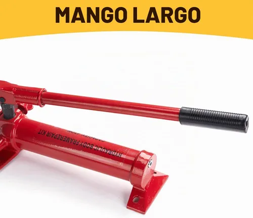 Vista 5 de Kit portátil de reparación de auto con gato hidráulico para levantar toneladas, pesado