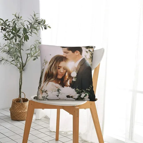Vista 7 de Funda de almohada personalizada con imagen y texto, funda de almohada con foto personalizada, funda de almohada personalizada con foto, regalos