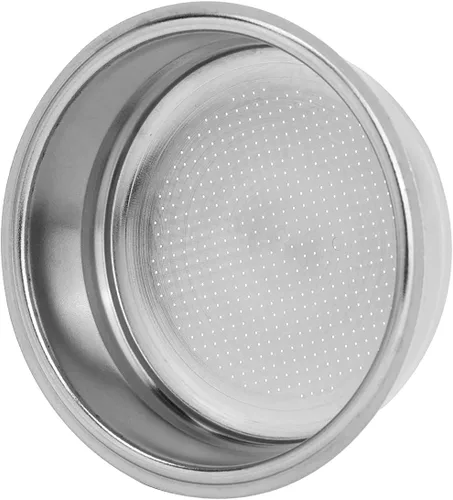 Vista 6 de Cesta de filtro de café de acero inoxidable de 51 mm, 1 taza de café, cesta de filtro presurizado de doble pared de 51 mm, por favor verifique