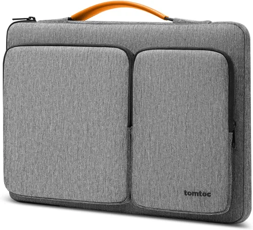 Vista 10 de tomtoc Funda protectora 360 para portátil de 13 pulgadas para nuevo MacBook Air M4/A3240, M3/A3113, M2/A2681, M1/A2337, MacBook Pro de 13 pulgadas
