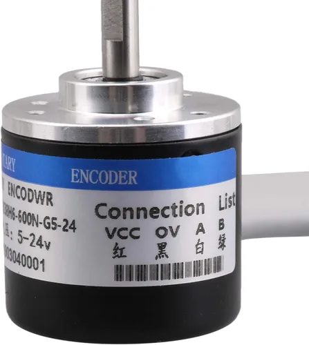 Vista 4 de signswise 600p/r codificador gradual giratorio Dc5–24v alta tensión Fuente de alimentación, eje 6 mm