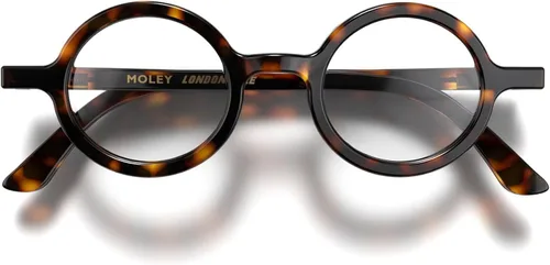 Vista 17 de LONDON MOLE® Moley reading glasses Cool round shaped readers Men’s Women’s Unisex Spring hinges