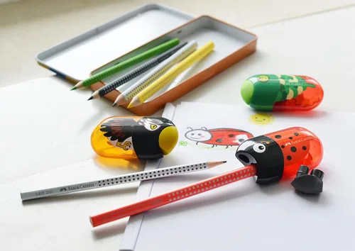 Vista 4 de Faber-Castell 12 lápices de grafito Jumbo Grip