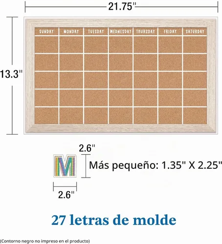 Vista 3 de Carson Dellosa Creatively Inspired - Juego de 118 piezas para calendario de aula, cabeceras mensuales, cumpleaños, cubiertas de números, estaciones