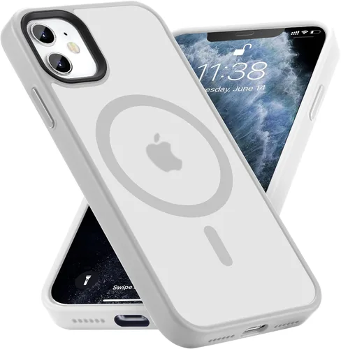 Vista 166 de Yriklso 3 en 1 Funda Magnética Fuerte para iPhone Air, 1X Protector de Pantalla + 1X Protector de Lente de Cámara, Cubierta Protectora a Prueba
