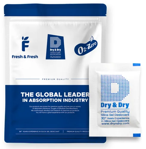 Vista 17 de Dry & Dry 0.04 oz [50 paquetes] Paquetes de gel de sílice desecantes, paquetes de sílice - Paquetes de gel de sílice recargable, paquetes