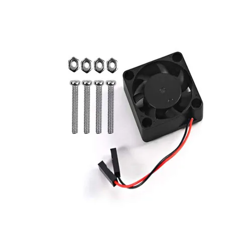 Vista 3 de Ventilador Raspberry Pi – Paquete de 10 disipadores de calor de refrigeración de CPU, separando interfaz uno a dos, 3.3 V 5 V para Pi4, Pi3, Pi2