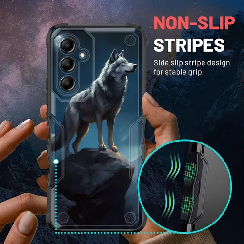 Vista 982 de Funda para Galaxy A14 5G, [Doble Capa][Protección contra Caídas de Grado Militar de 10 Pies] [Antideslizante] Funda Resistente a Prueba de Golpes