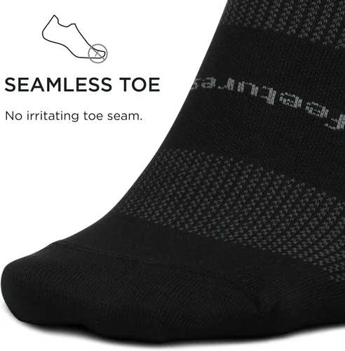 Vista 3 de Feetures Calcetines deportivos ultraligeros de alto rendimiento que absorben la humedad (1 par)