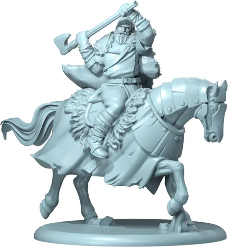 Vista 8 de CMON A Song of Ice and Fire - Miniaturas de mesa GameHouse Umber Ravagers, caja de unidades – ¡Caballería rápida y despiadadada! Juego de estrategia