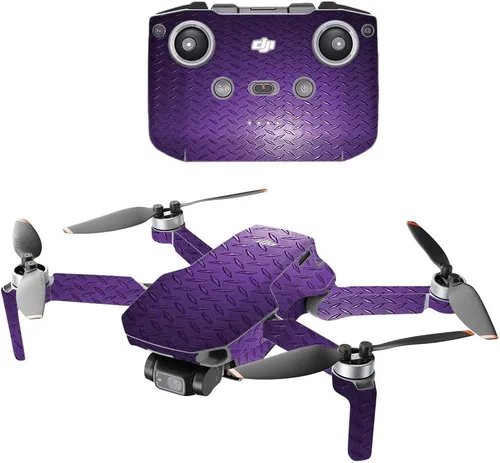 Vista 20 de MIGHTY SKINS Compatible con DJI Mini 2 Dron portátil – Pared negra Funda protectora de vinilo duradera y única Fácil de aplicar, quitar