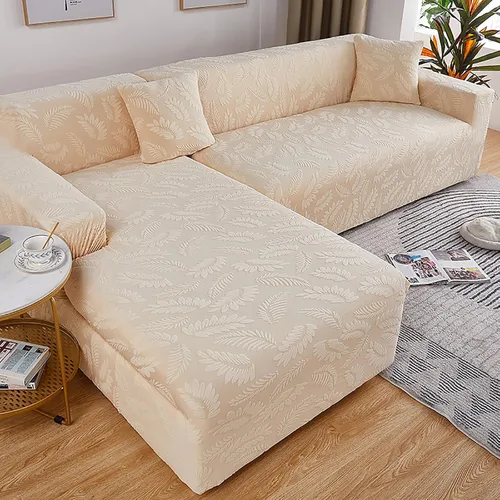 Vista 9 de Fundas de sofá modular, funda de sofá jacquard elástica para sofá en forma de L, suave, antideslizante, resistente al desgaste, protector de muebles