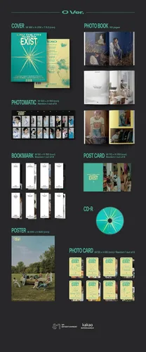 Vista 4 de EXO - EXIST [Photo Book Ver.] 7º álbum+póster plegado (X ver, 1 póster plegado)