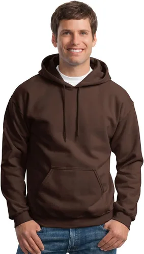 Vista 18 de Gildan - Sudadera con capucha para hombre, mezcla pesada, cordón de ajuste, Rosa de seguridad