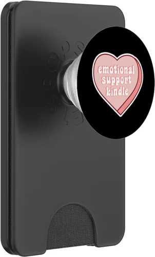 Vista 7 de Soporte emocional Kindle Pink Heart PopSockets Standard PopGrip