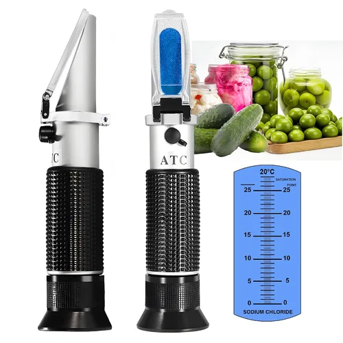 Vista 11 de Refractómetro de alcohol manual, V·RESOURCING 0~80% medidor de contenido de alcohol, herramienta para licores destilados de etanol con agua como
