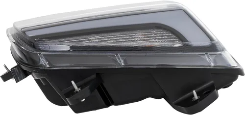 Vista 3 de Garage-Pro Bombillas LED para faros delanteros del lado del pasajero para Kenworth T880 2014-2022, carcasa negra, faros LED que reemplazan a #