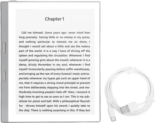 Vista 5 de Lector de libros electrónicos, 1 GB de RAM, 32 GB ROM WiFi portátil con pantalla de 5.76 pulgadas y audiolibros para niños, adultos, personas