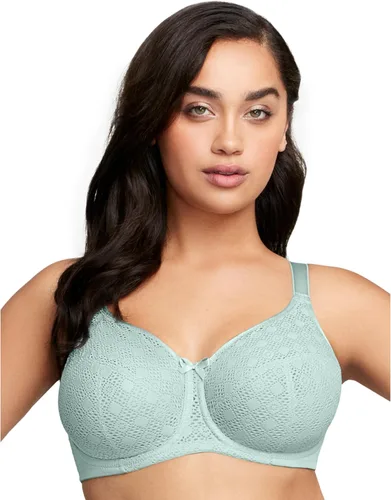 Vista 7 de Glamorise Sujetador Wonderwire de encaje de talla grande para mujer #9855