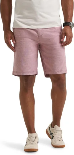 Vista 19 de Lee Pantalón corto de frente plana Extreme Motion para hombre Big & Tall Academia Chambray