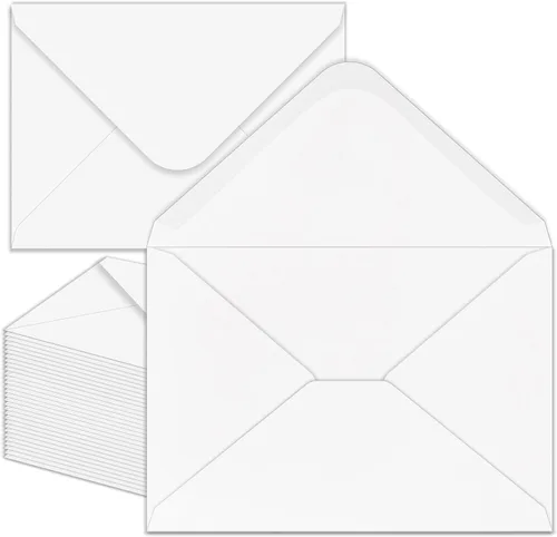 Vista 10 de Paquete de 50 sobres negros A4 de 4 x 6 pulgadas para invitaciones, imprimibles, autosellables para bodas, invitaciones, fotos, postales, tarjetas
