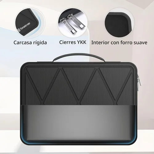 Vista 7 de Smatree M82T Hard Protective 15.6 inch Laptop Case for HP/Lenovo/DELL/ASUS Negro