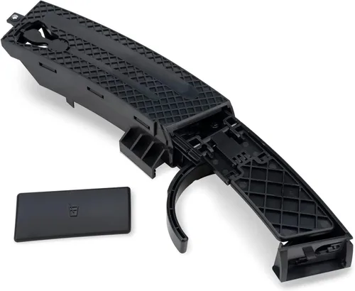Vista 5 de Kit de portavasos izquierdo + derecho para BMW Z4 E85 E86 2002-2008 51457070323/24 negro