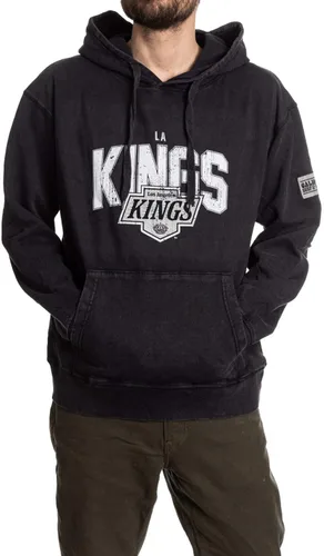 Vista 9 de Calhoun NHL Sudadera con capucha unisex Acid Wash - Sudadera de forro polar vintage para fanáticos