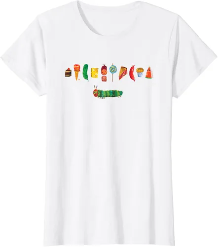 Vista 14 de Camiseta infantil The Very Hungry Caterpillar Feast Negro