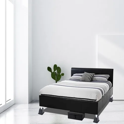 Vista 6 de Ihomepark Elevadores de Cama de 3 Pulgadas, Elevador de Marco de Muebles Cuadrado de Servicio Pesado para Sofá, Silla, Escritorio, Sofá y Poste