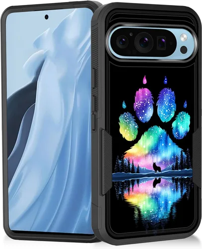 Vista 159 de Funda para Pixel 11 Pro XL, resistente de doble capa híbrida de policarbonato duro de goma suave a prueba de golpes para Google Pixel 11 Pro XL 6.8